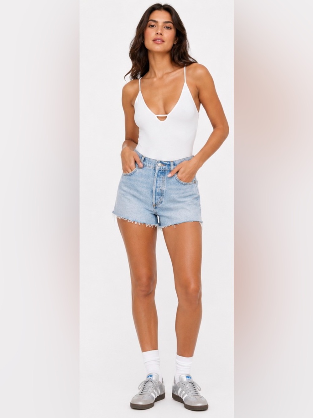 Boyish The Cody High-Rise Cut Off Jean Shorts